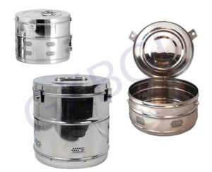 Stainless Steel Dressing Drums jointless