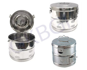 stainless steel dressing drums jointed